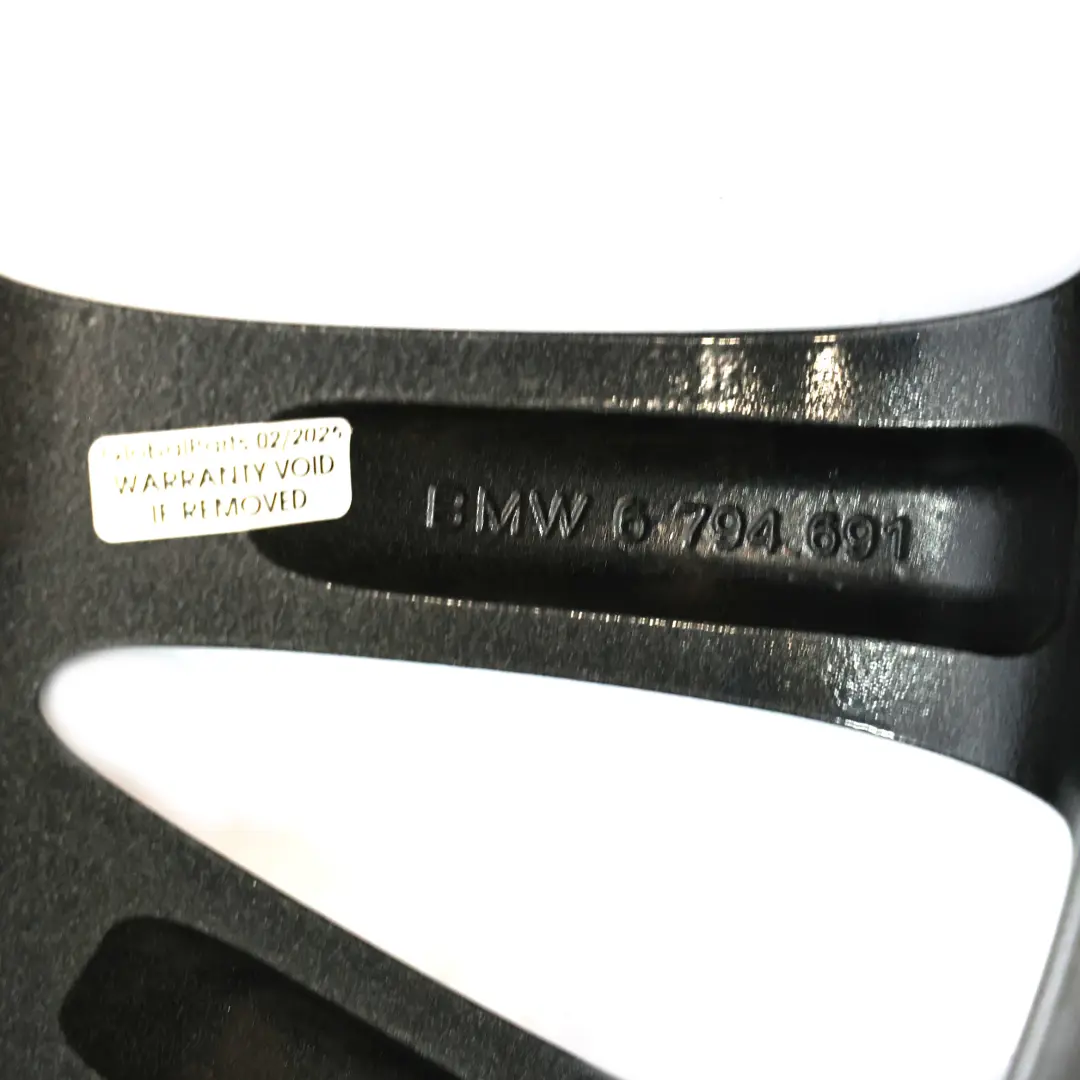 BMW F10 F11 F12 Alufelge Hinten 19" 9J ET:33 V-Speiche 366 - SKU 6794691-2 - Teilenummer 6794691