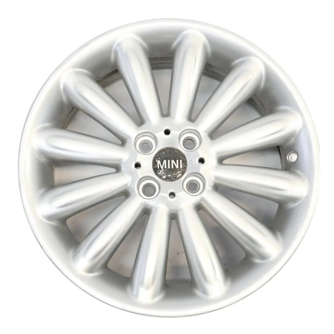 Mini R55 R56 R57 Silber Felge 17" ET:48 7J Infinite Stream Spoke 116 - SKU 6795455-1 - Teilenummer 6795455