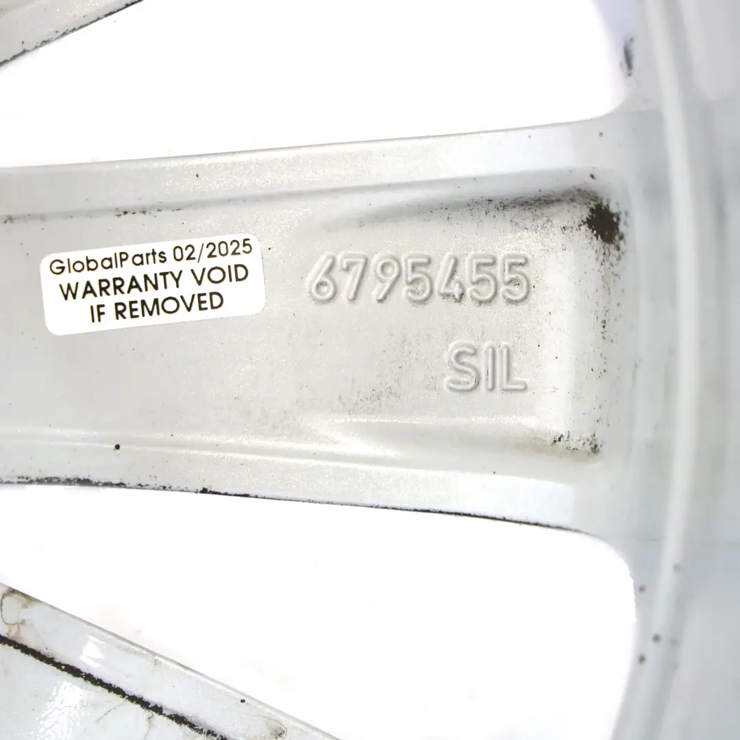 Mini R55 R56 R57 Silber Felge 17" ET:48 7J Infinite Stream Spoke 116 - SKU 6795455-1 - Teilenummer 6795455