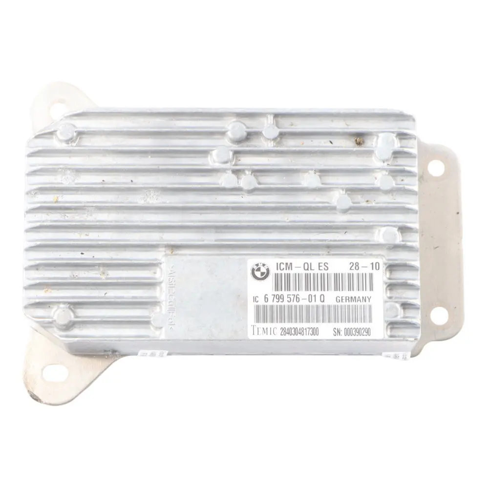 ICM Control Module Unit to BMW F10 F11 with Part number 6799576 BMW F10 F11 ICM Control Module Unit - SKU 6799576 - Part number 6799576