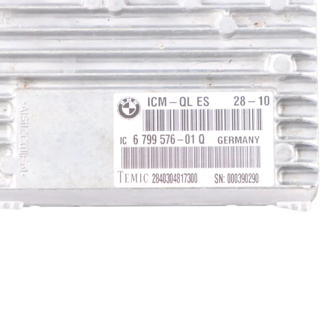 BMW F10 F11 ICM Unidad De Módulo De Control - SKU 6799576 - Número de pieza 6799576
