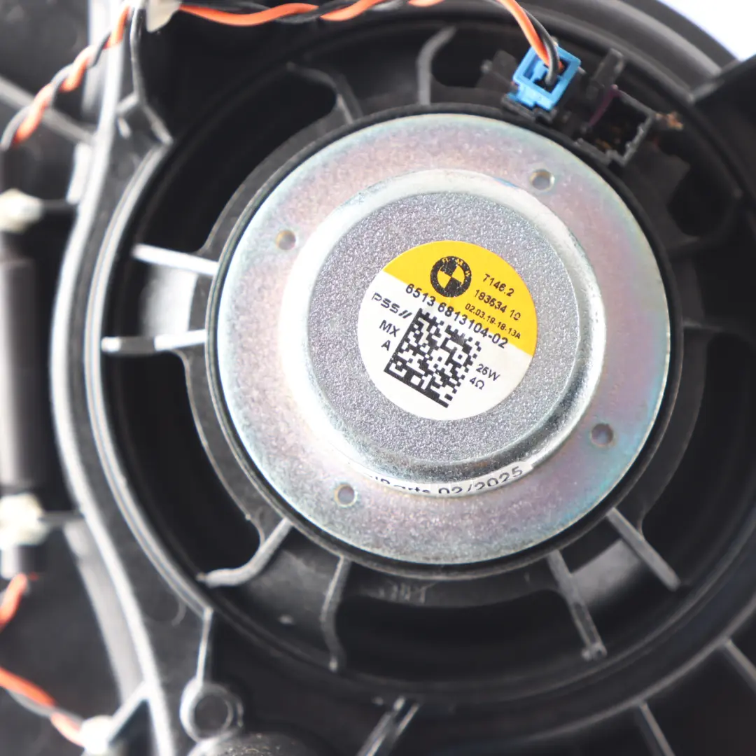 Door Sound Speaker Pillar Rear left N/S to BMW X3 G01 F97 with Part number 6811963 BMW X3 G01 F97 Door Sound Speaker Pillar Rear left N/S - SKU 6811963 - Part number 6811963