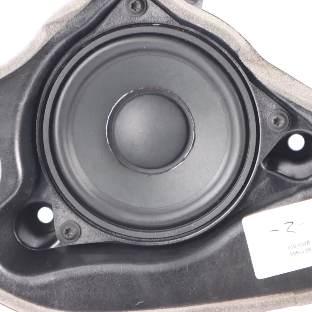 Door Sound Speaker Pillar Rear left N/S to BMW X3 G01 F97 with Part number 6811963 BMW X3 G01 F97 Door Sound Speaker Pillar Rear left N/S - SKU 6811963 - Part number 6811963