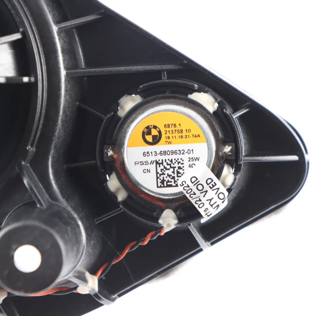 Door Sound Speaker Pillar Rear left N/S to BMW X3 G01 F97 with Part number 6811963 BMW X3 G01 F97 Door Sound Speaker Pillar Rear left N/S - SKU 6811963 - Part number 6811963