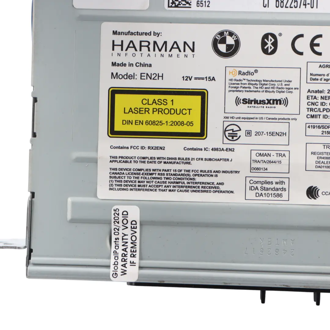 Radio Media GPS Sat Nav Navigation GPS Head Unit to BMW X3 F25 with Part number 6822574 BMW X3 F25 Radio Media GPS Sat Nav Navigation GPS Head Unit - SKU 6822574 - Part number 6822574