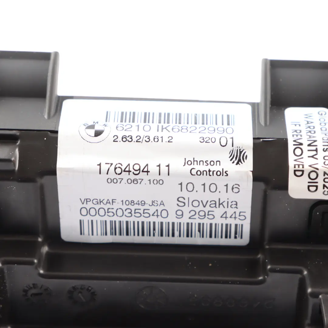 Instrument Cluster Speedometer Clocks Automatic to BMW F30 Diesel with Part number 8794224 BMW F30 Diesel Instrument Cluster Speedometer Clocks Automatic - SKU 6822990 - Part number 8794224