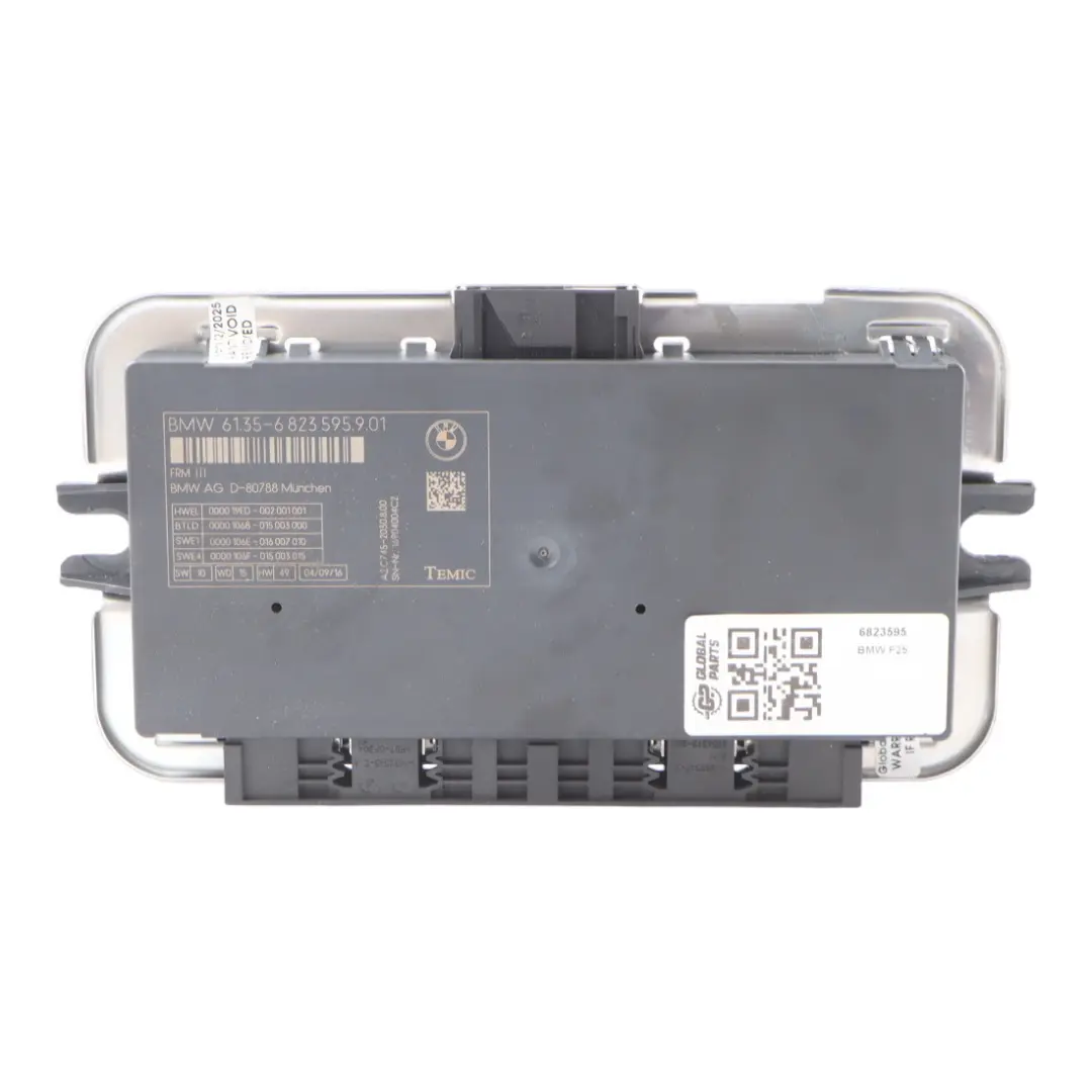 Headlight Ballast Control Unit Module to BMW F25 Xenon with Part number 6823595 BMW F25 Xenon Headlight Ballast Control Unit Module - SKU 6823595 - Part number 6823595