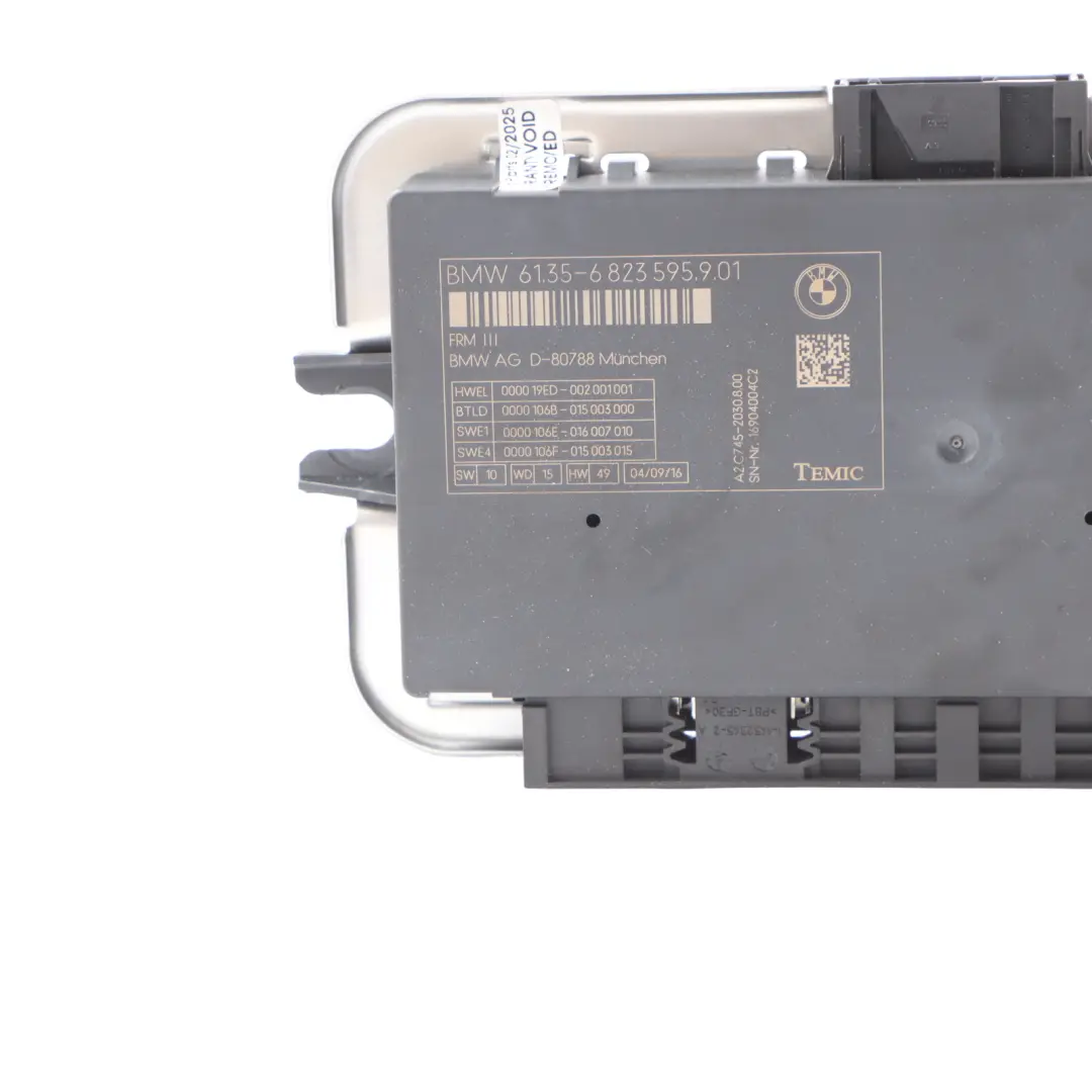 BMW F25 Xenon Headlight Ballast Control Unit Module - SKU 6823595 - Part number 6823595