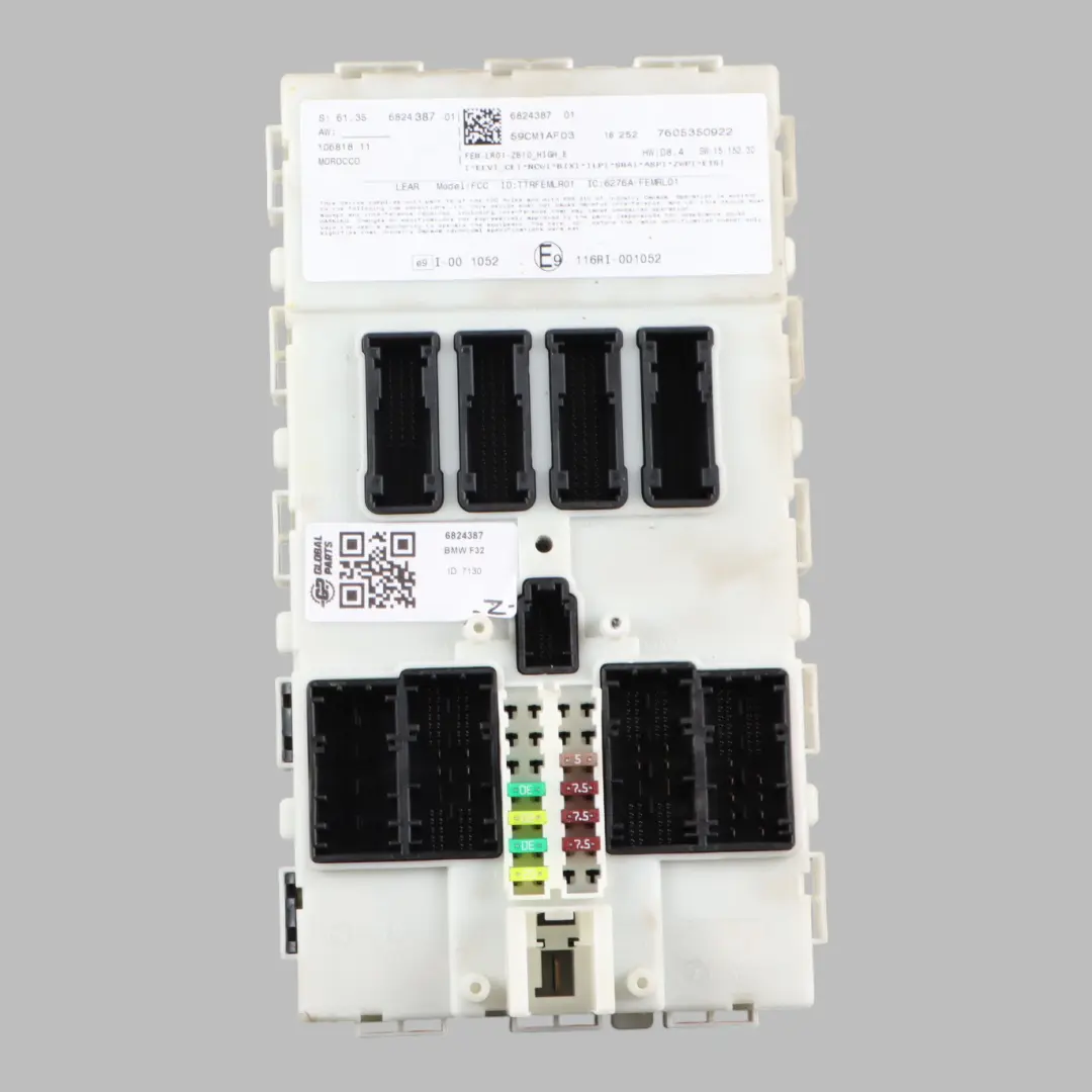 BMW F20 F21 F22 F30 F31 F32 Body Control Module Unit FEM ECU LR01 - SKU 6824387 - Part number 6824387