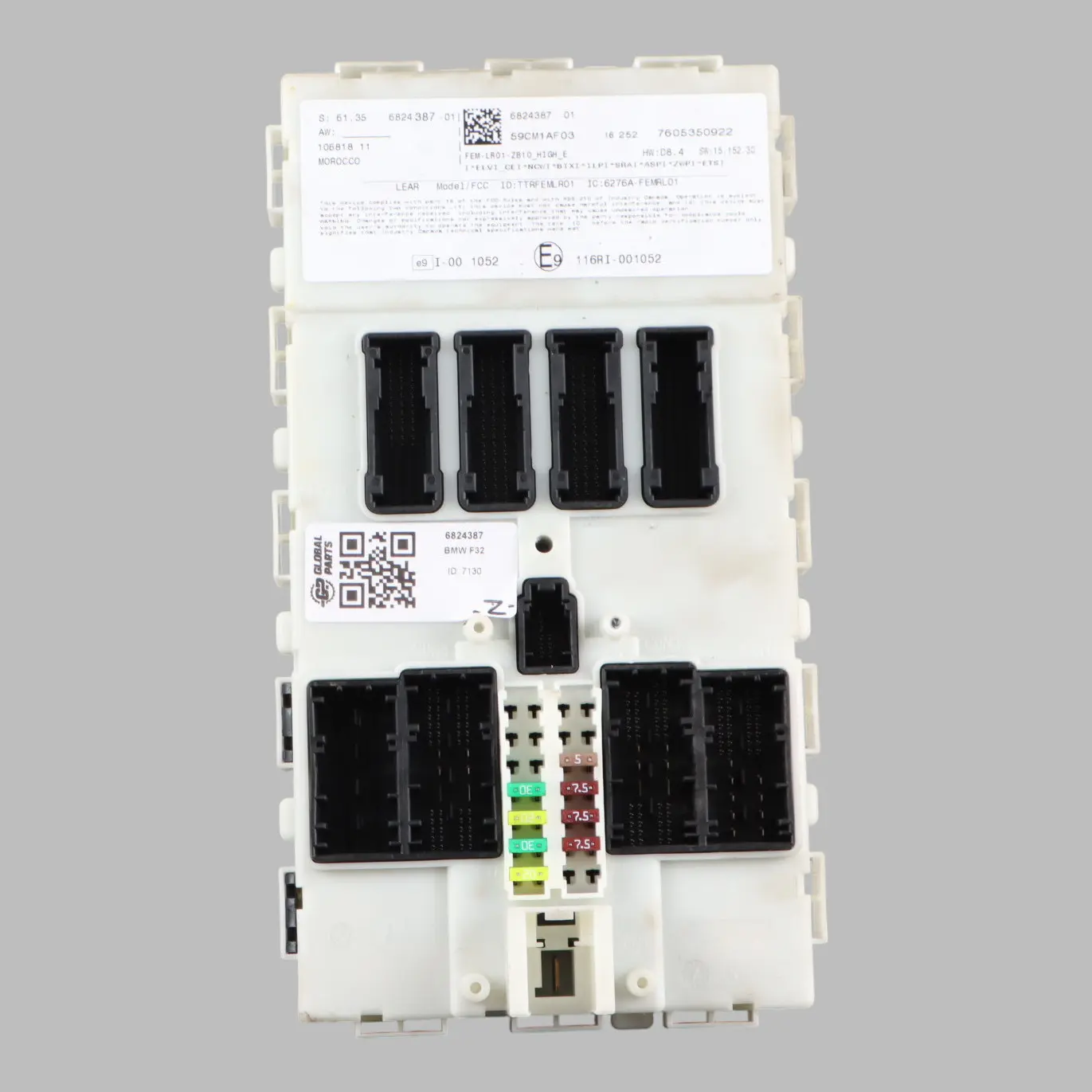 BMW F20 F21 F22 F30 F31 F32 Body Control Module Unit FEM ECU LR01 6824387