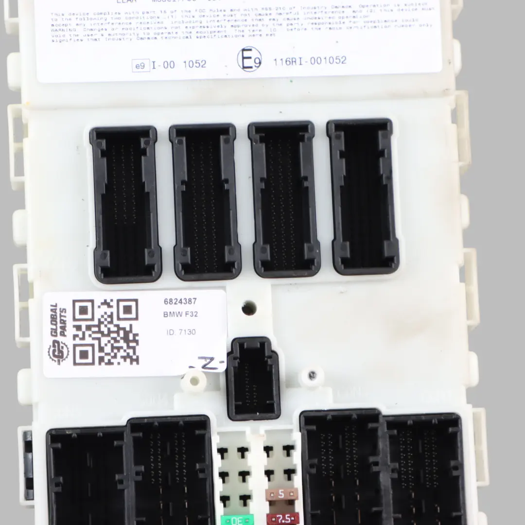 Body Control Module Unit FEM ECU LR01 to BMW F20 F21 F22 F30 F31 F32 with Part number 6824387 BMW F20 F21 F22 F30 F31 F32 Body Control Module Unit FEM ECU LR01 - SKU 6824387 - Part number 6824387