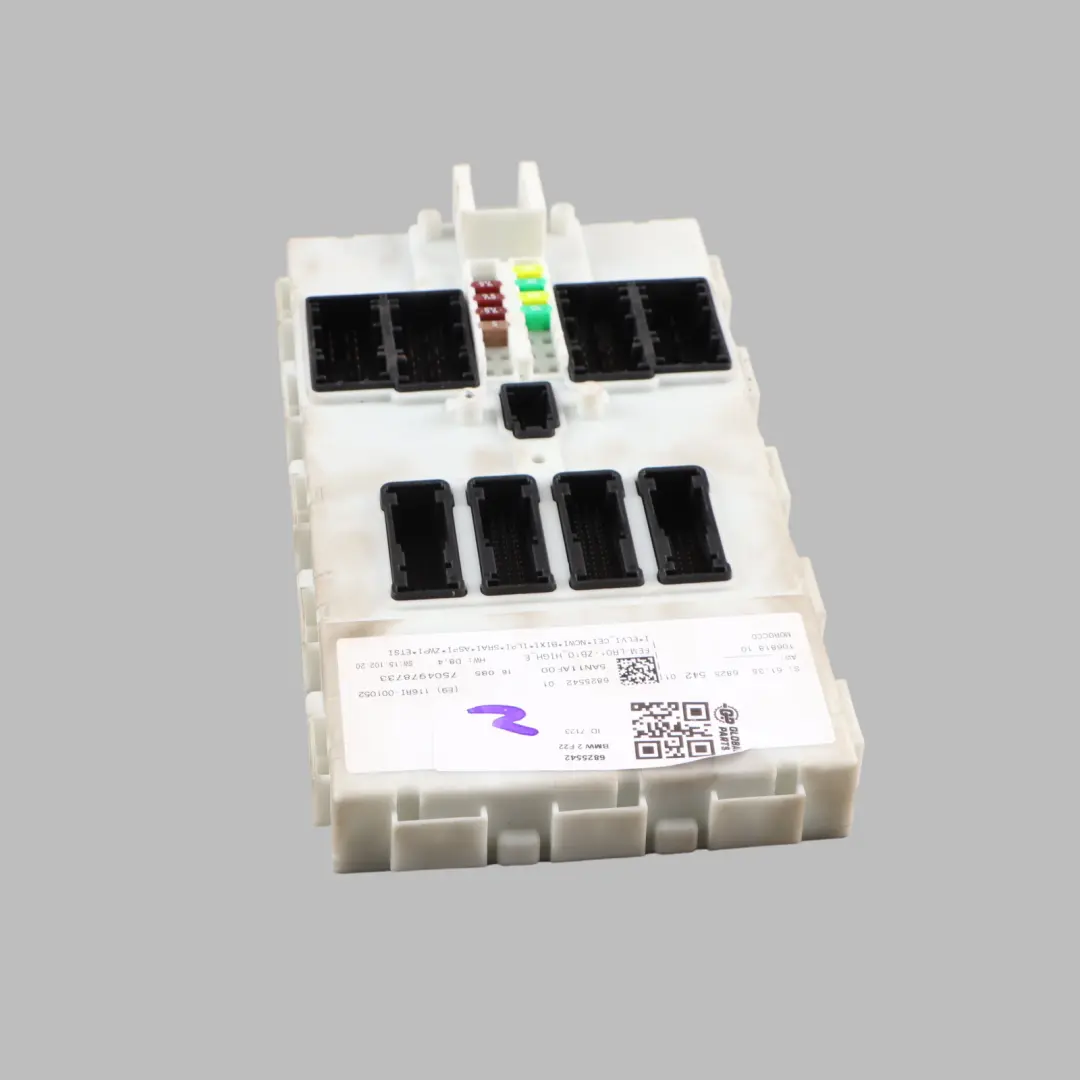 Body Domain Controller BDC Control Module LR01 ECU to BMW F20 F21 F22 F30 with Part number 6825542 BMW F20 F21 F22 F30 Body Domain Controller BDC Control Module LR01 ECU - SKU 6825542 - Part number 6825542