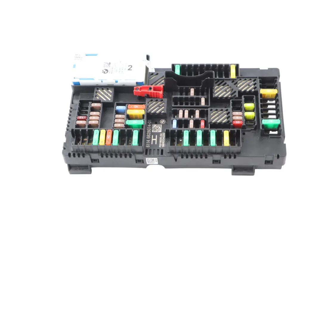 Distribution Fuse Box Rear Control Module to BMW G01 F97 G02 F98 Power with Part number 6828074 BMW G01 F97 G02 F98 Power Distribution Fuse Box Rear Control Module - SKU 6828074 - Part number 6828074