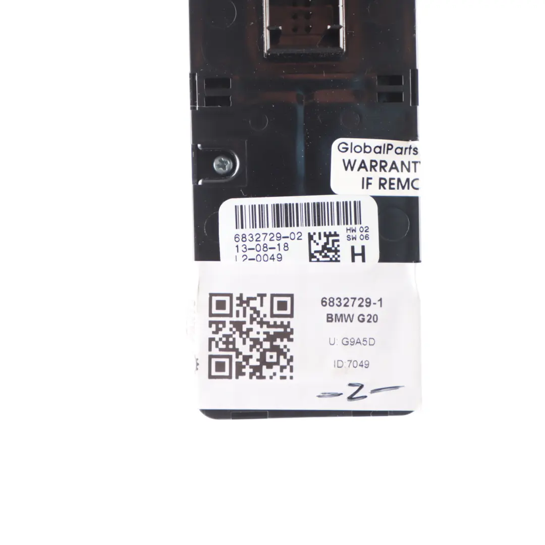 Window Switch BMW G20 G30 Lifter Left Right N/O/S Driver Side Trim Panel to with Part number 6832729 Window Switch BMW G20 G30 Lifter Left Right N/O/S Driver Side Trim Panel - SKU 6832729-1 - Part number 6832729