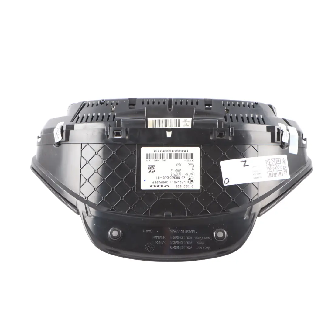 BMW F30 F31 F32 F33 F34 Diesel Speedo Clocks Instrument Cluster Manual - SKU 6834508 - Part number 6834508