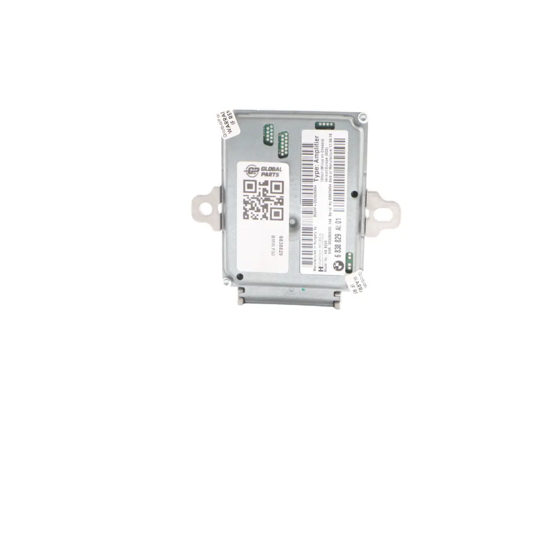 Harman Becker Amplificador Módulo Control Sonido Activo para BMW F30 con número de pieza 6838829 BMW F30 Harman Becker Amplificador Módulo Control Sonido Activo - SKU 6838829 - Número de pieza 6838829