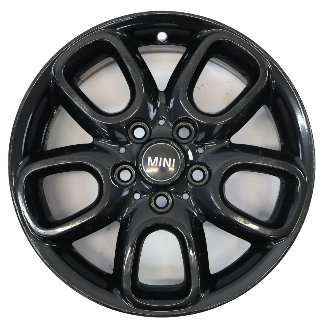 Mini Cooper F55 F56 Nero Cerchio in lega 16" Loop Spoke 494 6,5J ET:54 - SKU 6855103-4 - Numero di parte 6855103