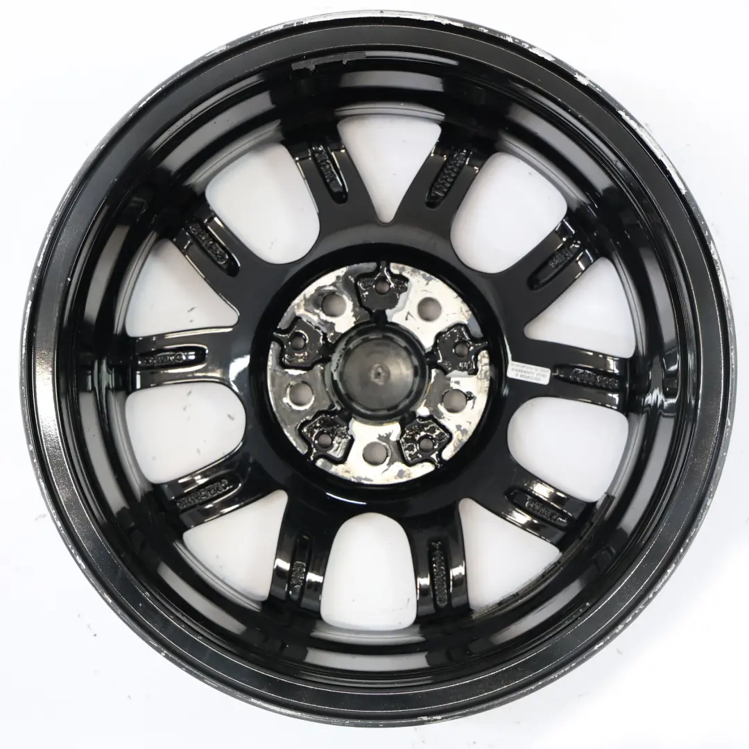 Mini Cooper F55 F56 Nero Cerchio in lega 16" Loop Spoke 494 6,5J ET:54 - SKU 6855103-4 - Numero di parte 6855103