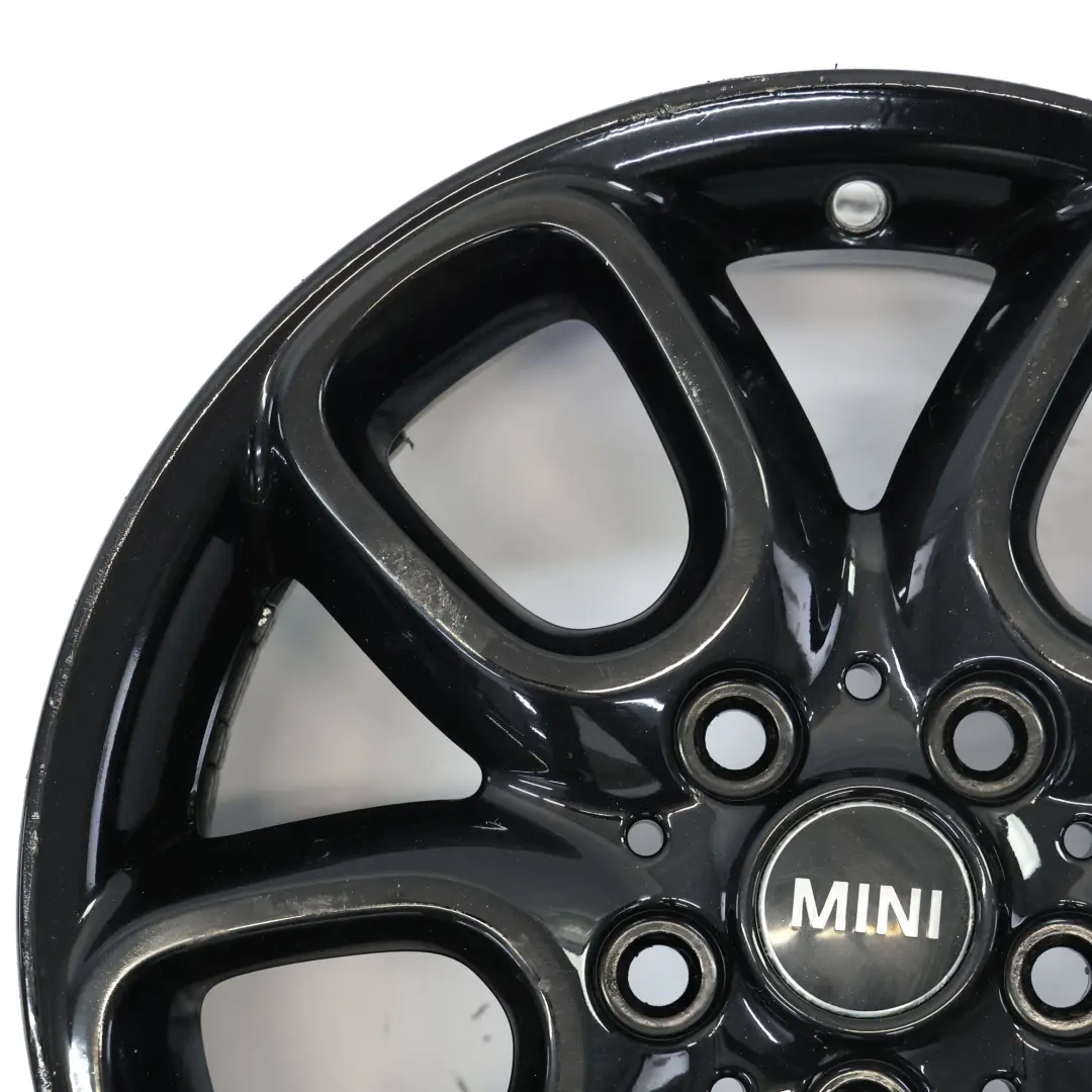 Mini Cooper F55 F56 Nero Cerchio in lega 16" Loop Spoke 494 6,5J ET:54 - SKU 6855103-4 - Numero di parte 6855103