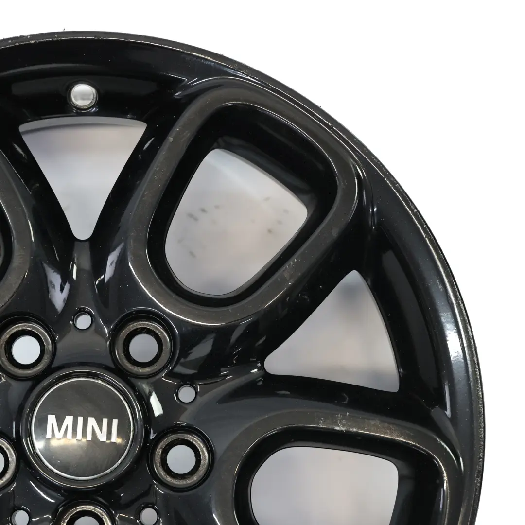 Mini Cooper F55 F56 llanta aleación negro 16 "Loop Spoke 494 6,5J ET:54 - SKU 6855103-4 - Número de pieza 6855103