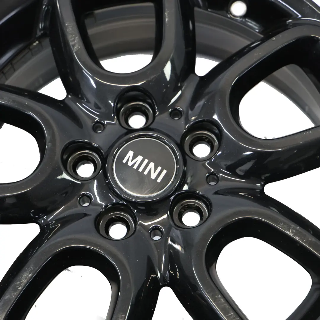 Mini Cooper F55 F56 Nero Cerchio in lega 16" Loop Spoke 494 6,5J ET:54 - SKU 6855103-4 - Numero di parte 6855103