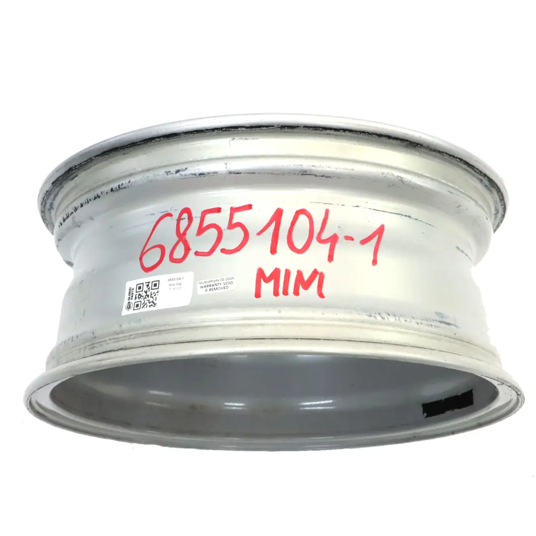 Alloy Rim 16" 6,5J Victory Spoke 495 ET:54 to Mini Cooper F55 F56 Silver Wheel with Part number 6855104 Mini Cooper F55 F56 Silver Wheel Alloy Rim 16" 6,5J Victory Spoke 495 ET:54 - SKU 6855104-1 - Part number 6855104