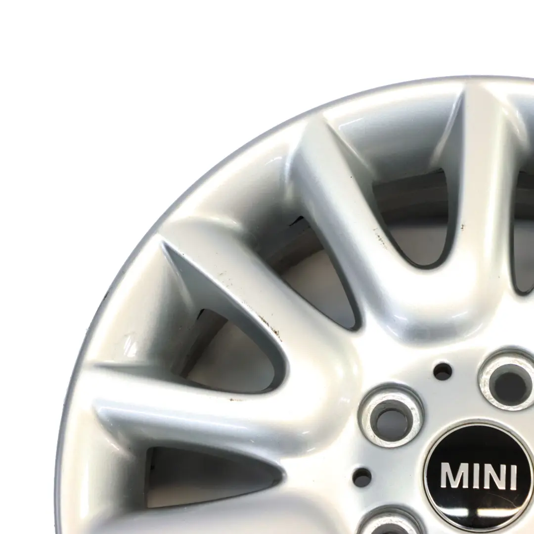 Mini Cooper F55 F56 Argento Cerchio in lega 16" 6,5J Victory Spoke 495 ET:54 - SKU 6855104-1 - Numero di parte 6855104