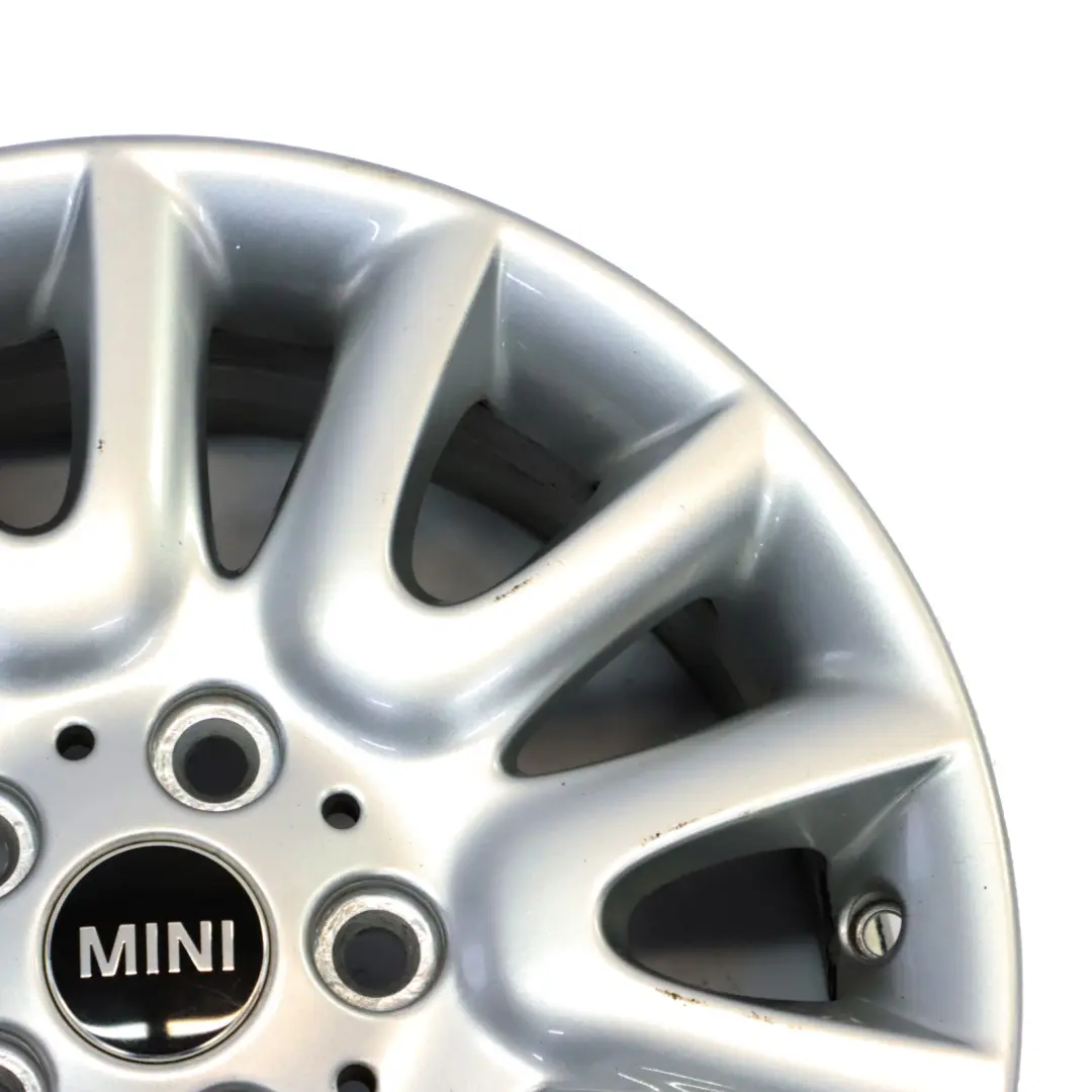 Mini Cooper F55 F56 Argento Cerchio in lega 16" 6,5J Victory Spoke 495 ET:54 - SKU 6855104-1 - Numero di parte 6855104