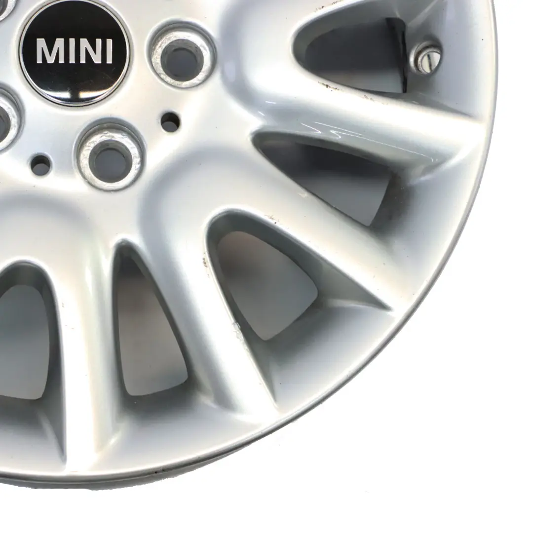 Mini Cooper F55 F56 Argento Cerchio in lega 16" 6,5J Victory Spoke 495 ET:54 - SKU 6855104-1 - Numero di parte 6855104