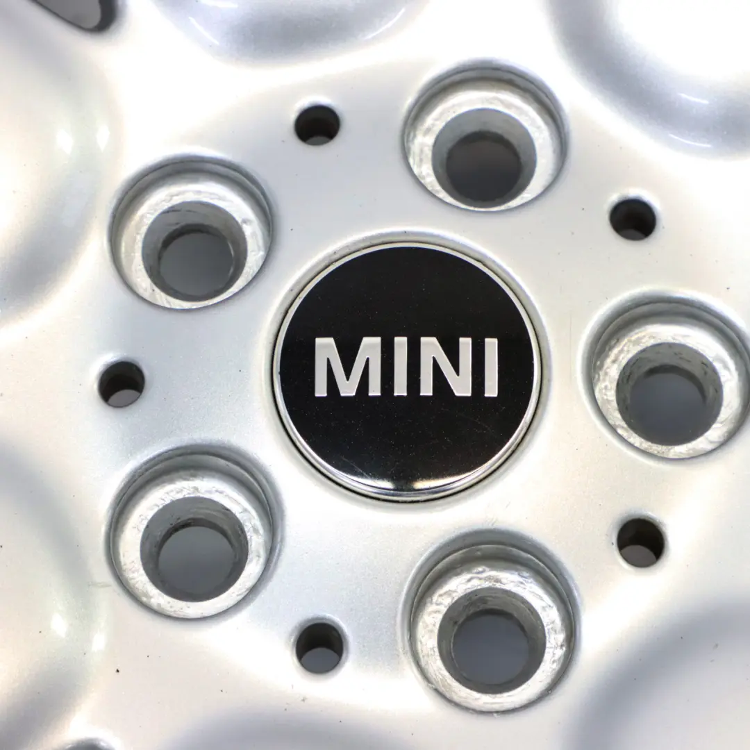 Mini Cooper F55 F56 Argento Cerchio in lega 16" 6,5J Victory Spoke 495 ET:54 - SKU 6855104-1 - Numero di parte 6855104