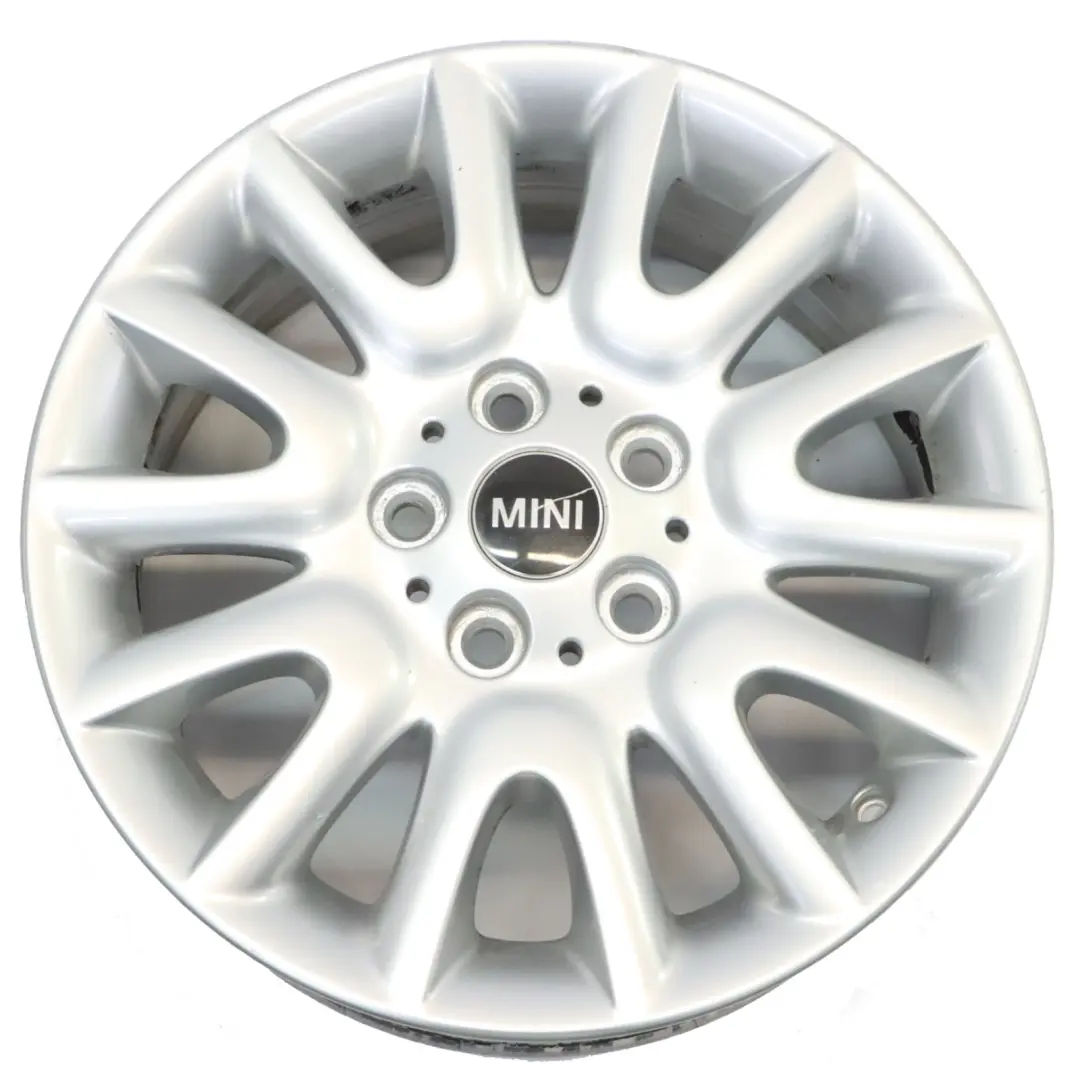 Alloy Rim 16" 6,5J Victory Spoke 495 ET:54 to Mini Cooper F55 F56 Silver Wheel with Part number 6855104 Mini Cooper F55 F56 Silver Wheel Alloy Rim 16" 6,5J Victory Spoke 495 ET:54 - SKU 6855104-2 - Part number 6855104
