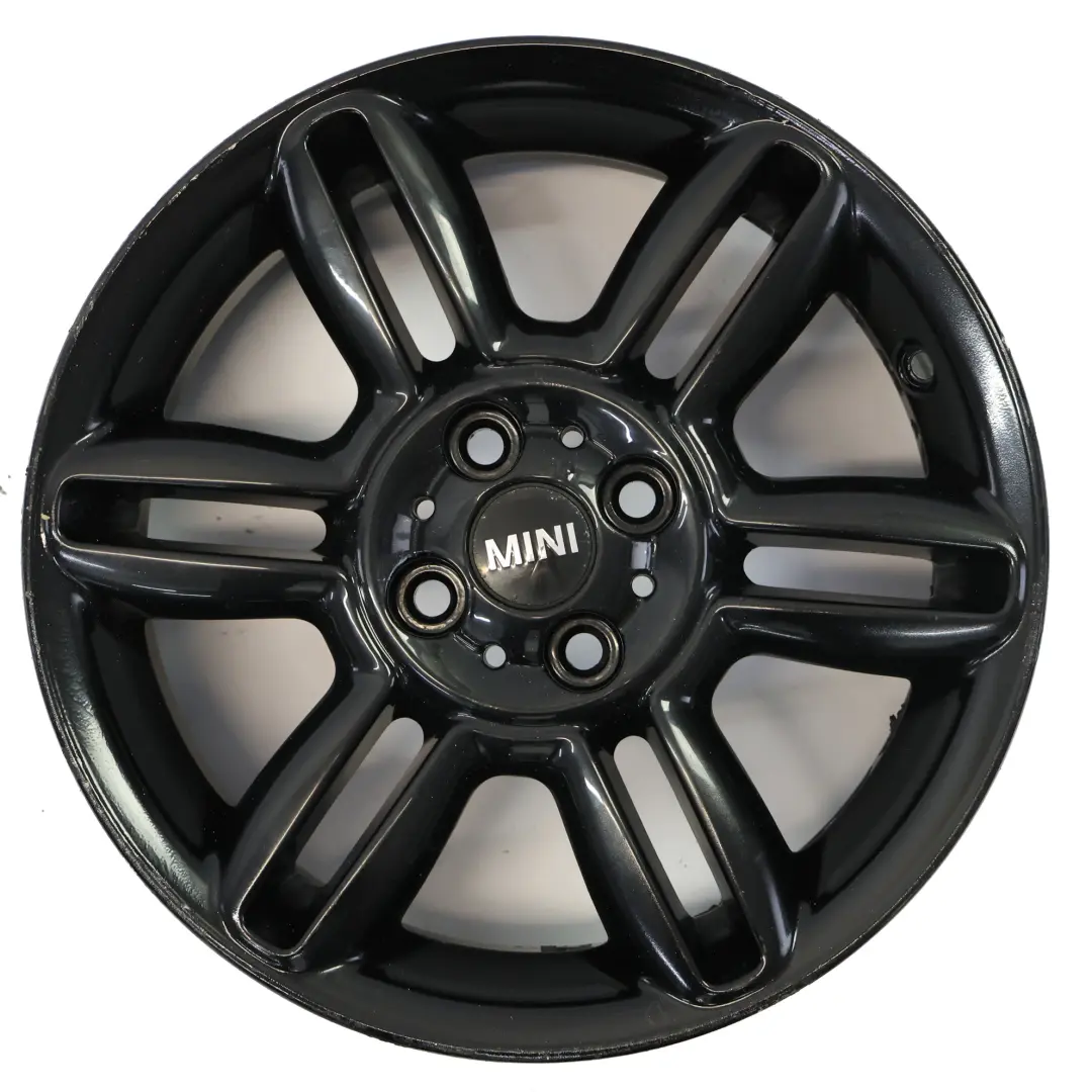Mini Cooper R55 R56 R57 Schwarz Felge 16" 6,5J 6-Stern Doppelspeiche 119 - SKU 6856969-1 - Teilenummer 6856969