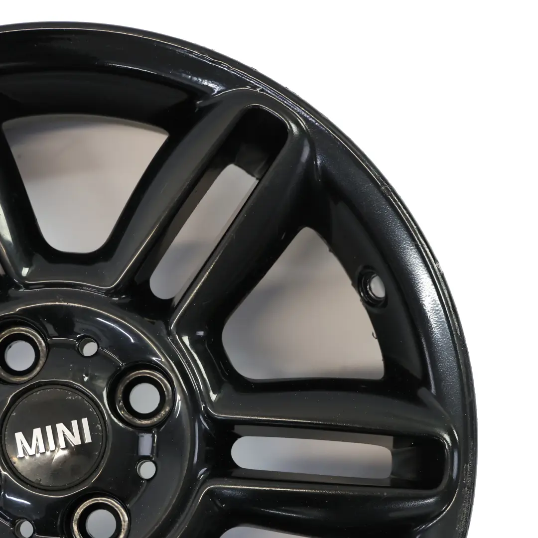 Mini Cooper R55 R56 R57 Schwarz Felge 16" 6,5J 6-Stern Doppelspeiche 119 - SKU 6856969-1 - Teilenummer 6856969