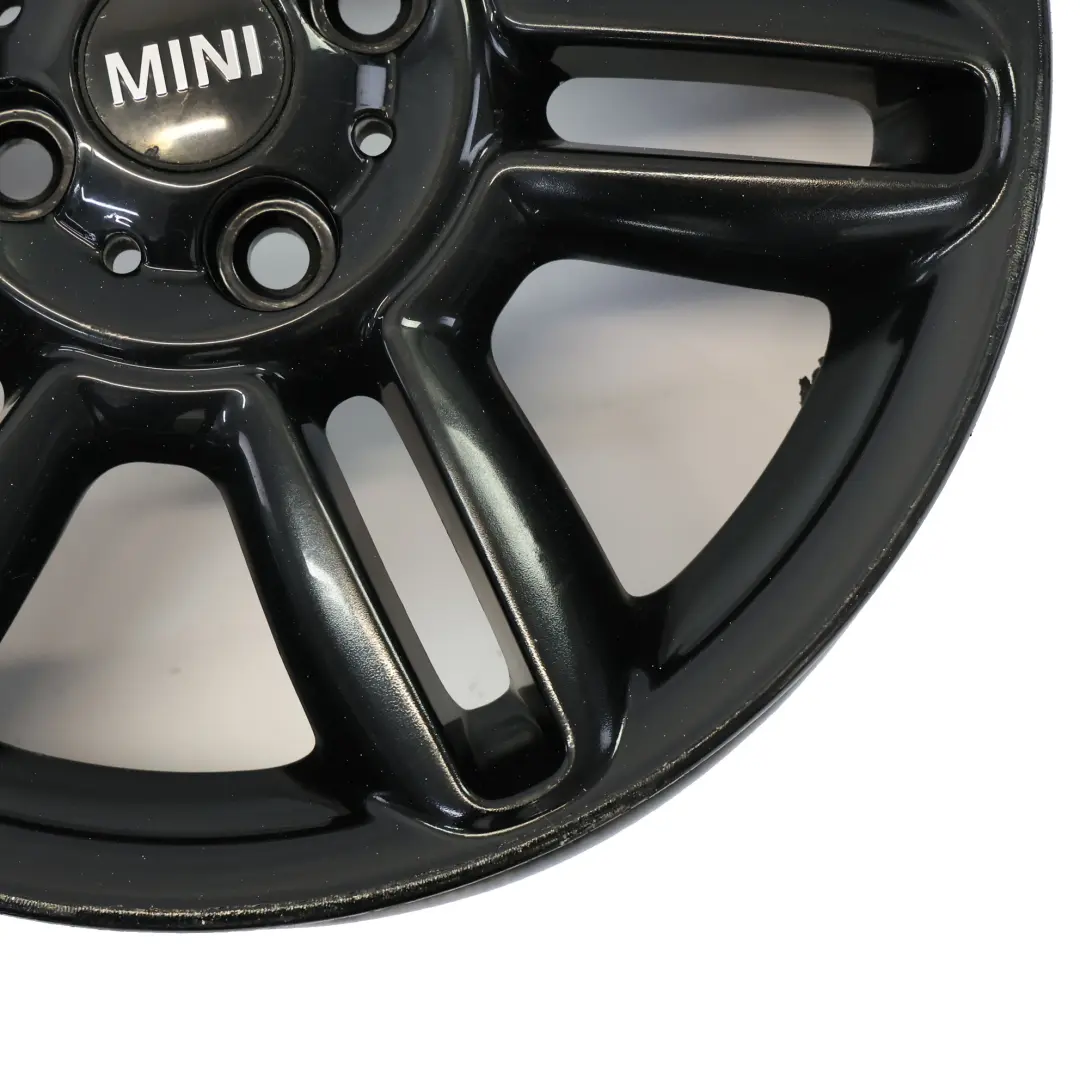 Mini Cooper R55 R56 R57 Schwarz Felge 16" 6,5J 6-Stern Doppelspeiche 119 - SKU 6856969-1 - Teilenummer 6856969