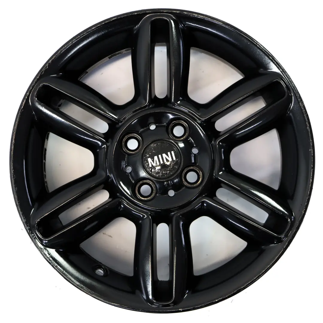 Alloy Rim 16" 6,5J 6-Star Twin Spoke 119 Mini Cooper R55 R56 R57 Black Wheel - SKU 6856969-3 - Part number 6856969