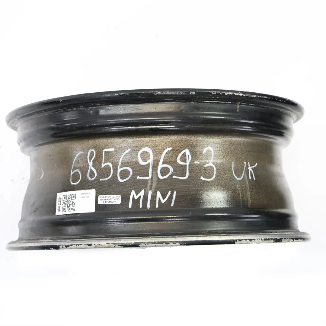 Alloy Rim 16" 6,5J 6-Star Twin Spoke 119 Mini Cooper R55 R56 R57 Black Wheel - SKU 6856969-3 - Part number 6856969