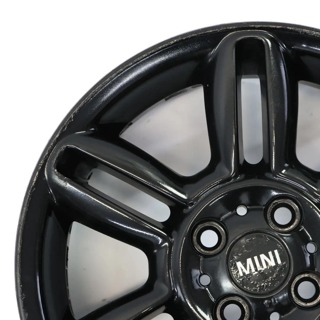 Alloy Rim 16" 6,5J 6-Star Twin Spoke 119 Mini Cooper R55 R56 R57 Black Wheel - SKU 6856969-3 - Part number 6856969