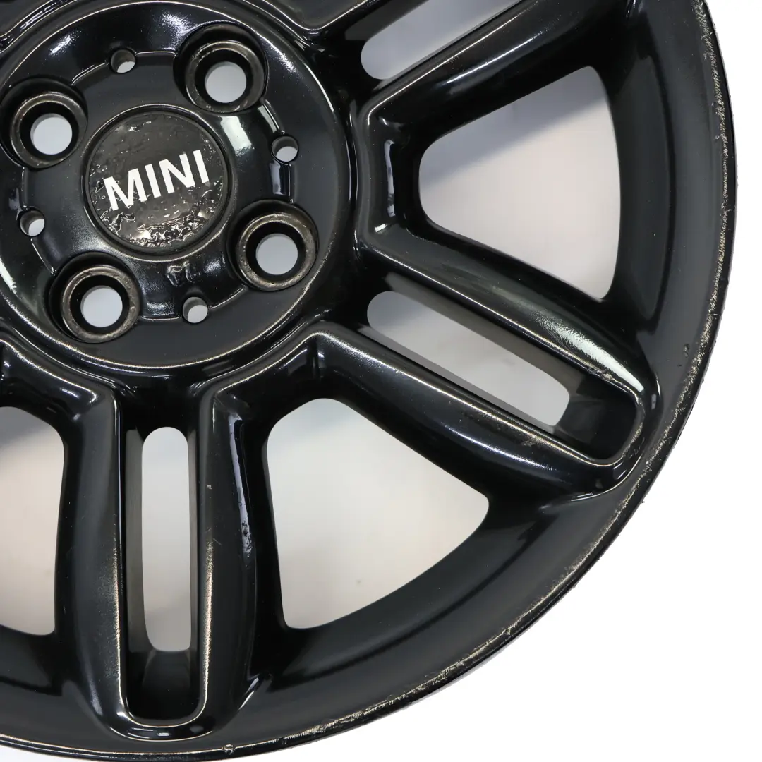 Alloy Rim 16" 6,5J 6-Star Twin Spoke 119 Mini Cooper R55 R56 R57 Black Wheel - SKU 6856969-3 - Part number 6856969