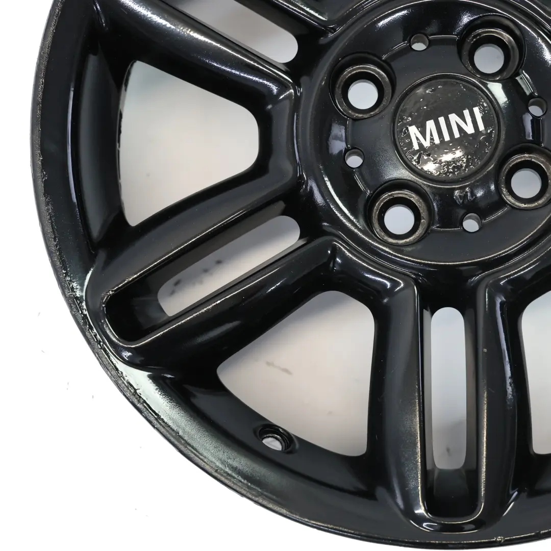 Alloy Rim 16" 6,5J 6-Star Twin Spoke 119 Mini Cooper R55 R56 R57 Black Wheel - SKU 6856969-3 - Part number 6856969