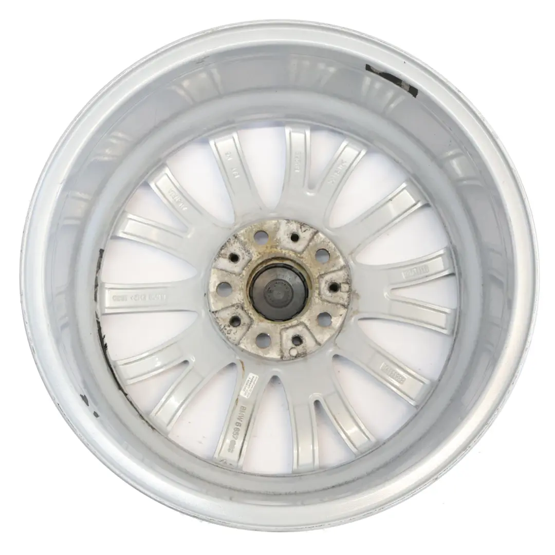 BMW F10 F11 F12 Jante Alliage Argent 18" Multispoke 454 8J ET:30 - SKU 6857668-1 - Numéro de pièce 6857668