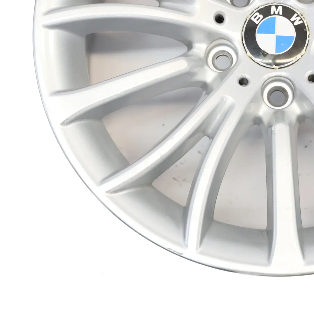 BMW F10 F11 F12 Silver Alloy Wheel Rim 18" Multispoke 454 8J ET:30 - SKU 6857668-2 - Part number 6857668