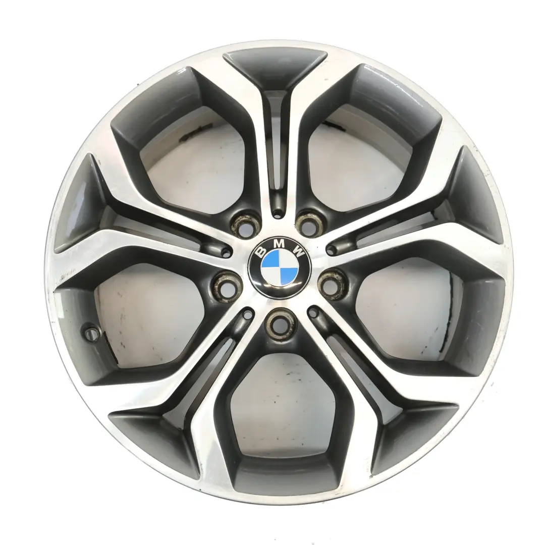 Bicolor Wheel Rim Alloy 18" Y Spoke 607 8J ET:43 to BMW X3 F25 X4 F26 with Part number 6862889 BMW X3 F25 X4 F26 Bicolor Wheel Rim Alloy 18" Y Spoke 607 8J ET:43 - SKU 6862889-4 - Part number 6862889