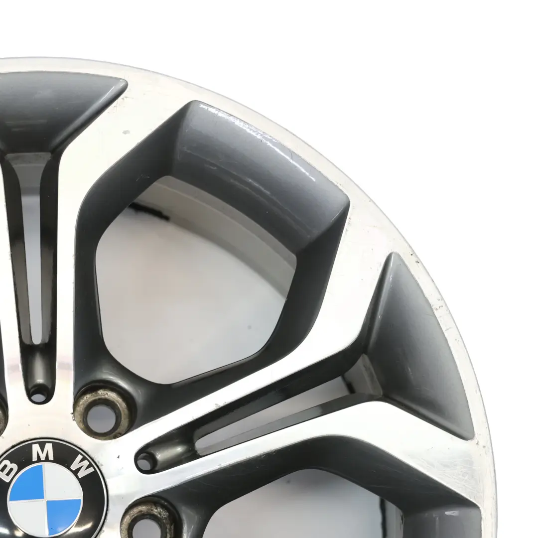 Bicolor Wheel Rim Alloy 18" Y Spoke 607 8J ET:43 to BMW X3 F25 X4 F26 with Part number 6862889 BMW X3 F25 X4 F26 Bicolor Wheel Rim Alloy 18" Y Spoke 607 8J ET:43 - SKU 6862889-4 - Part number 6862889
