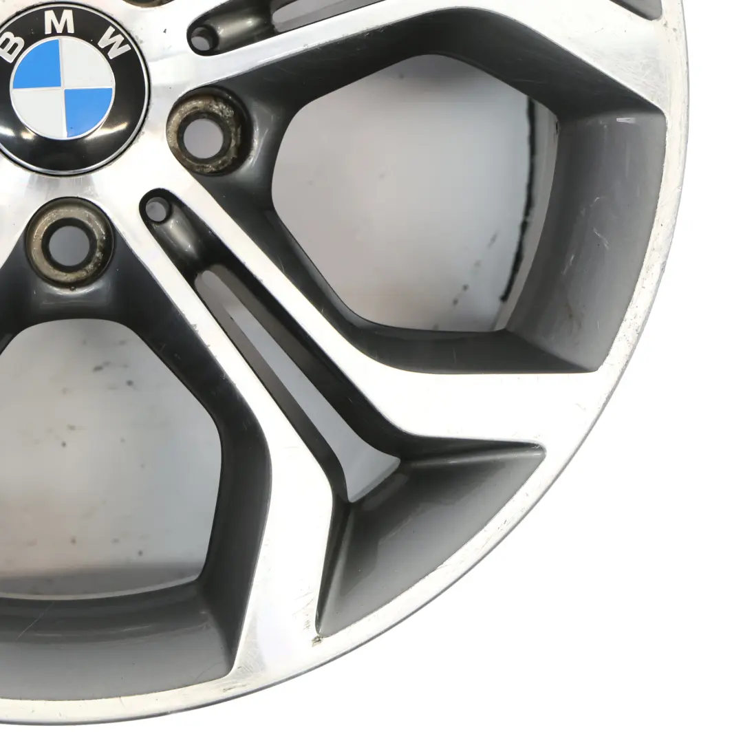 Bicolor Wheel Rim Alloy 18" Y Spoke 607 8J ET:43 to BMW X3 F25 X4 F26 with Part number 6862889 BMW X3 F25 X4 F26 Bicolor Wheel Rim Alloy 18" Y Spoke 607 8J ET:43 - SKU 6862889-4 - Part number 6862889