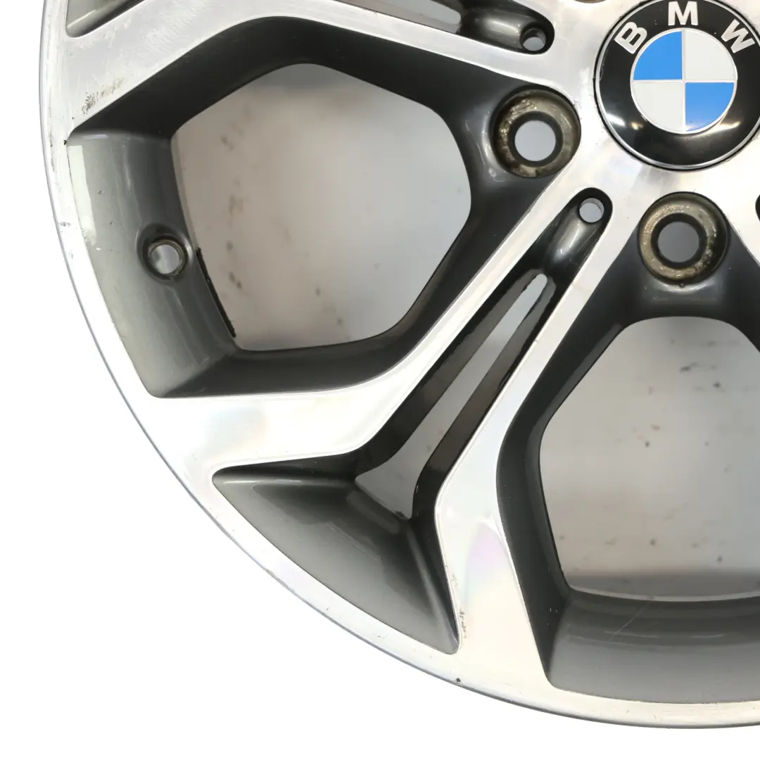 BMW X3 F25 X4 F26 Bicolor Wheel Rim Alloy 18" Y Spoke 607 8J ET:43 - SKU 6862889-4 - Part number 6862889