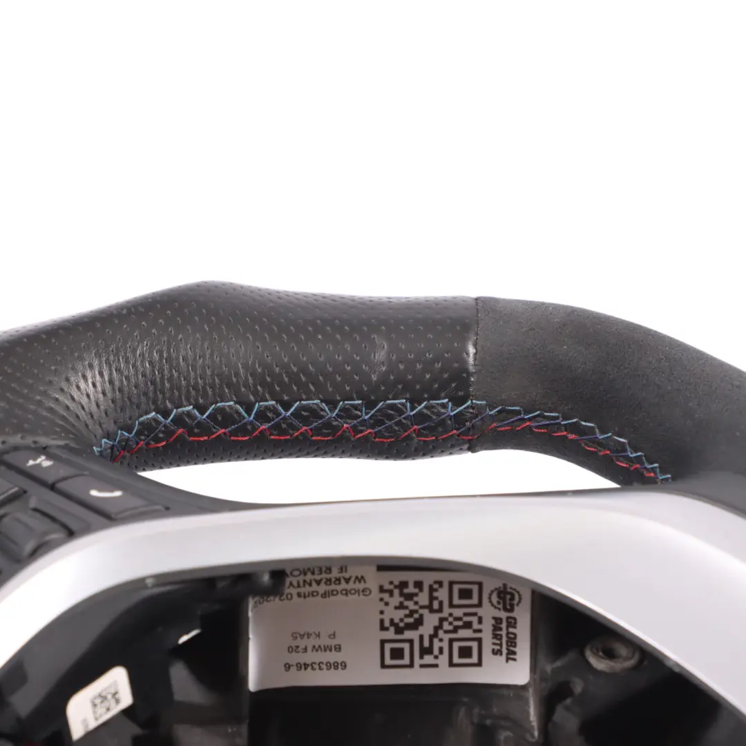 Pelle Nera / Alcantara per Volante BMW F20 F21 F30 F31 F32 F34 M Sport con numero di parte 6863346 Volante BMW F20 F21 F30 F31 F32 F34 M Sport Pelle Nera / Alcantara - SKU 6863346-6 - Numero di parte 6863346