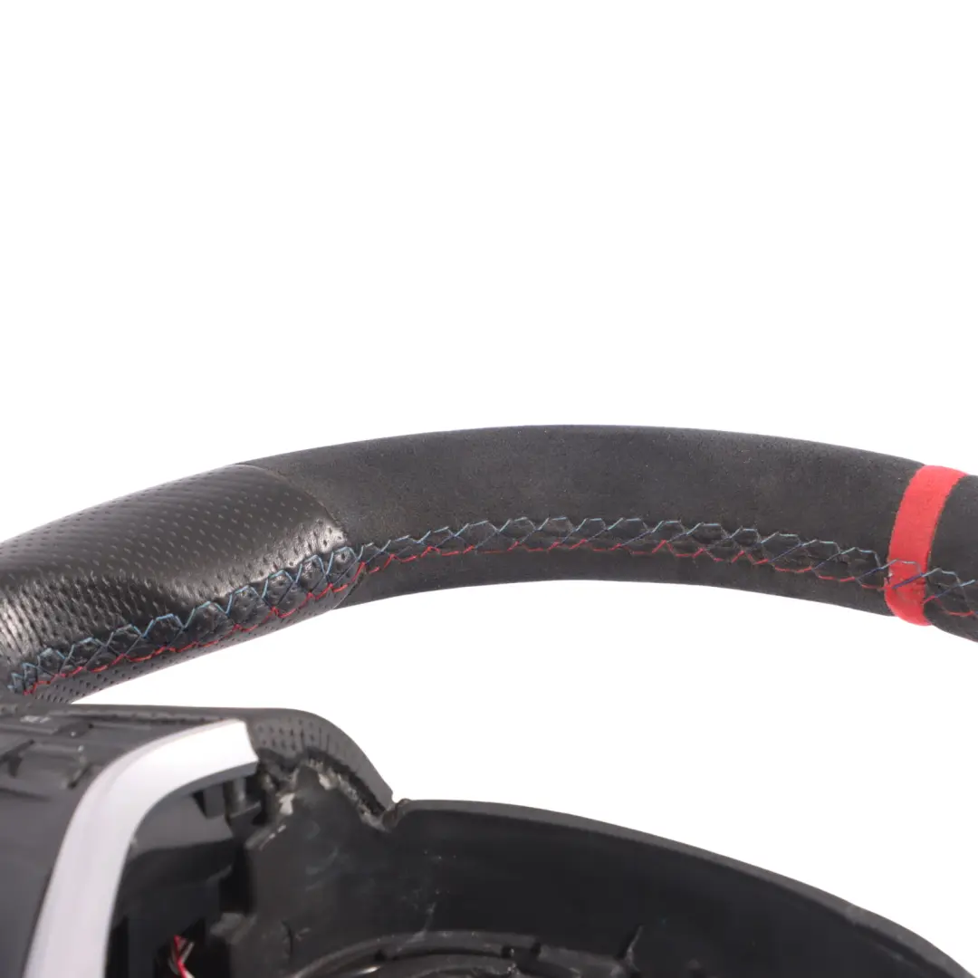 Steering Wheel BMW F20 F21 F30 F31 F32 F34 M Sport Black Leather / Alcantara to with Part number 6863346 Steering Wheel BMW F20 F21 F30 F31 F32 F34 M Sport Black Leather / Alcantara - SKU 6863346-6 - Part number 6863346