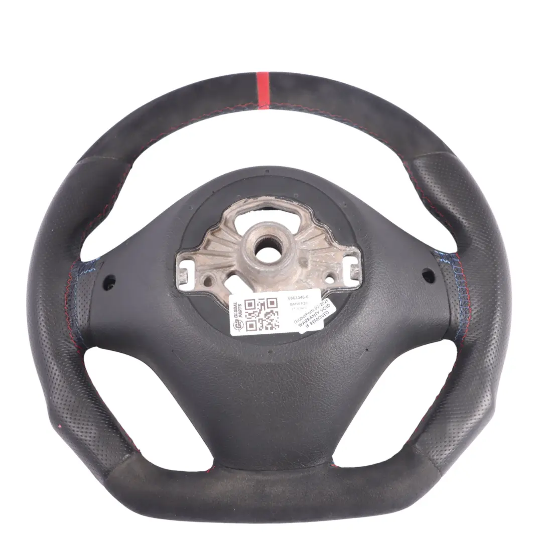 Pelle Nera / Alcantara per Volante BMW F20 F21 F30 F31 F32 F34 M Sport con numero di parte 6863346 Volante BMW F20 F21 F30 F31 F32 F34 M Sport Pelle Nera / Alcantara - SKU 6863346-6 - Numero di parte 6863346