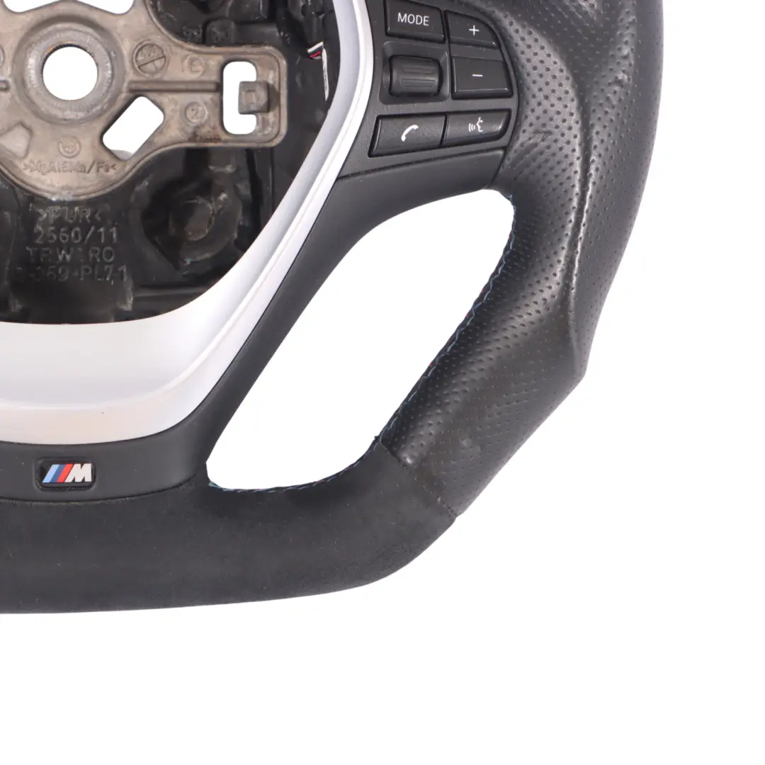 Cuero Negro / Alcantara para Volante BMW F20 F21 F30 F31 F32 F34 M Sport con número de pieza 6863346 Volante BMW F20 F21 F30 F31 F32 F34 M Sport Cuero Negro / Alcantara - SKU 6863346-6 - Número de pieza 6863346