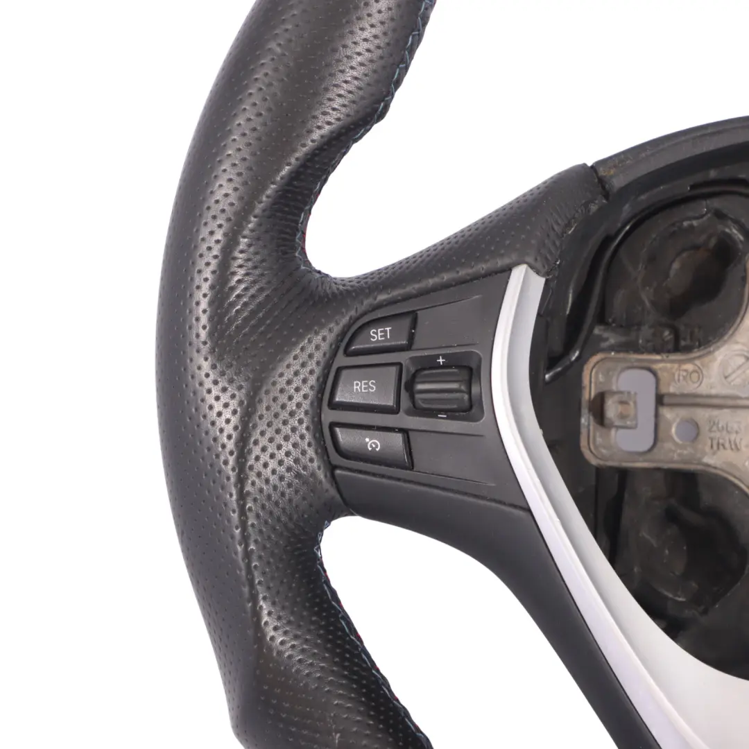 Volante BMW F20 F21 F30 F31 F32 F34 M Sport Cuero Negro / Alcantara - SKU 6863346-6 - Número de pieza 6863346